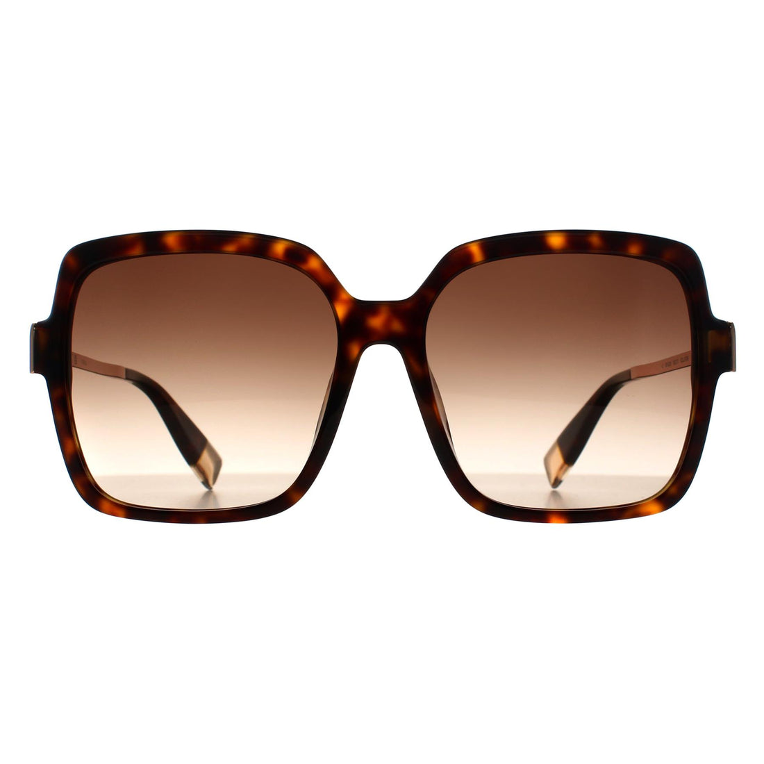 Furla Sunglasses SFU626 0706 Glossy Havana Brown Gradient