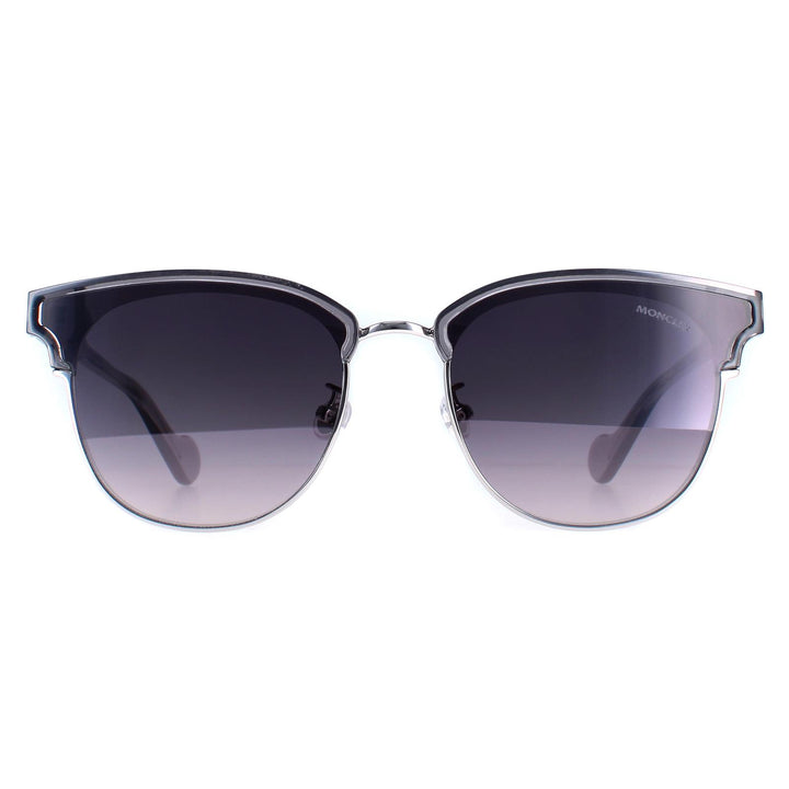 Moncler Sunglasses ML0112-K 20C Shiny Transparent Grey Brown Pink Gradient