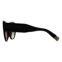 Furla Sunglasses SFU784 01AY Shiny Dark Havana Smoke Grey Gradient