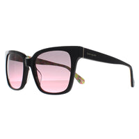 Kate Spade Sunglasses Harlow/G/S 807 FF Black Gray Fuchsia