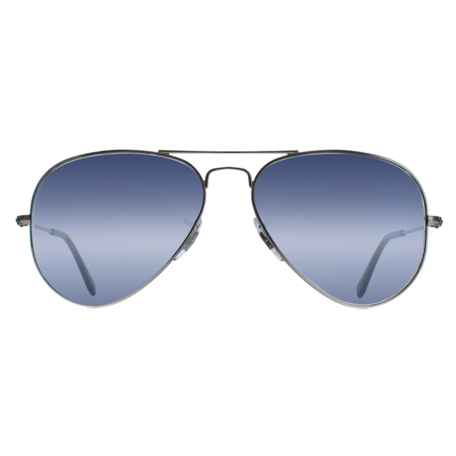 Ray-Ban Sunglasses Aviator 3025 003/3F Silver Light Blue Gradient 58mm
