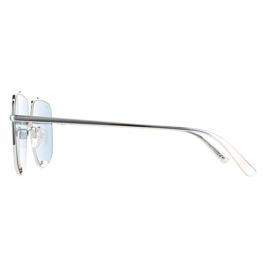 Bally Sunglasses BY0017-D 18N Silver Blue