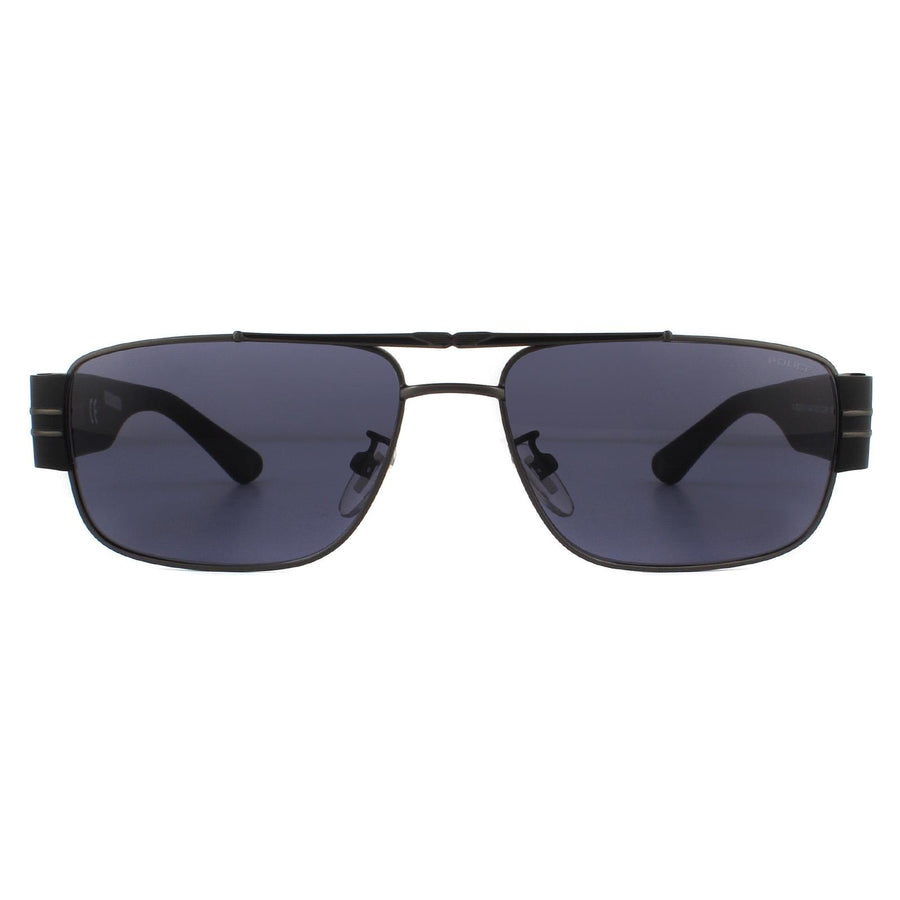 Police Sunglasses SPLA55 Origins 29 08H5 Matte Gunmetal Grey Gradient