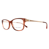 Giorgio Armani Glasses Frames 7098 5488 Striped Brown Womens 52mm