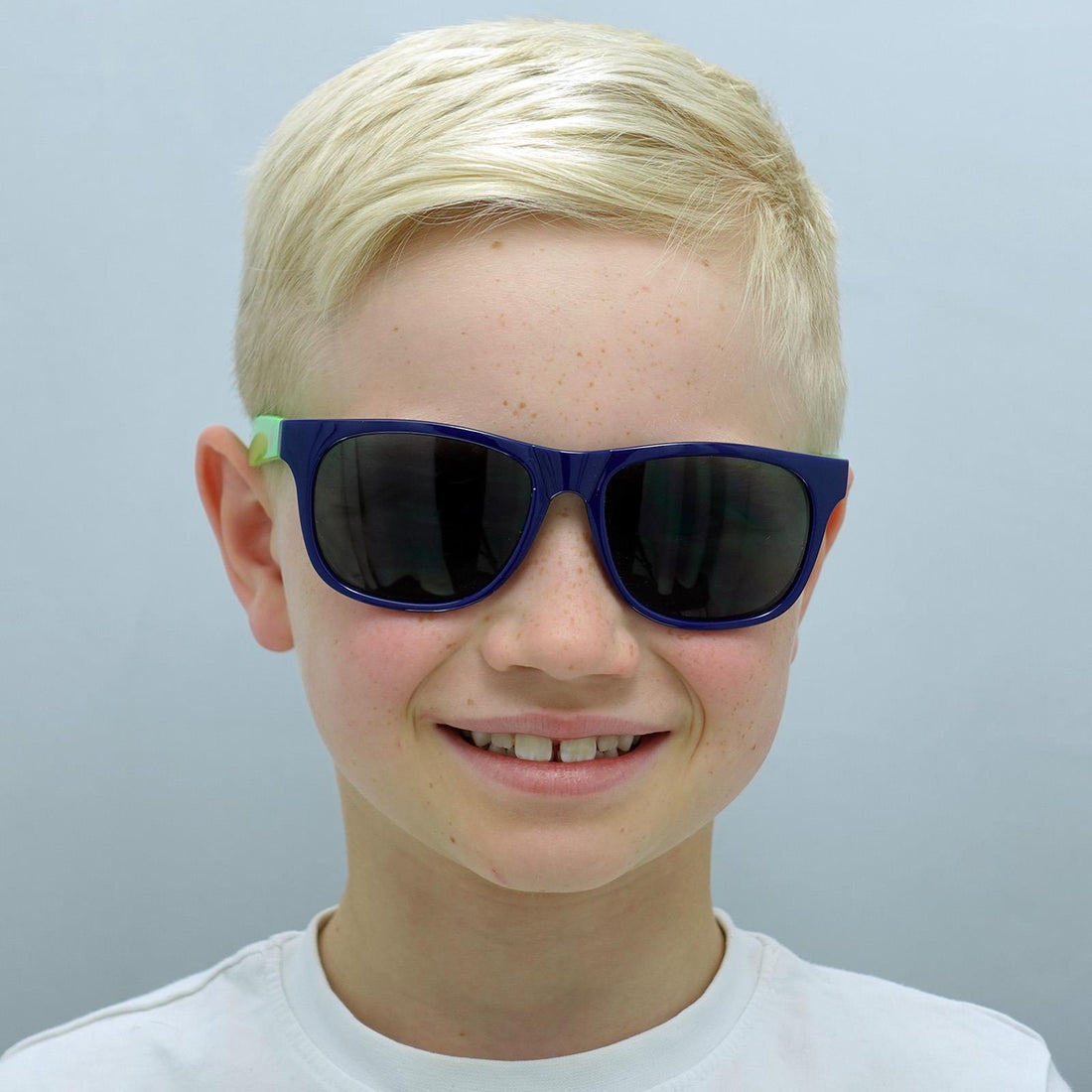 Smarty Sunglasses X2133 C Blue Neon Green Grey