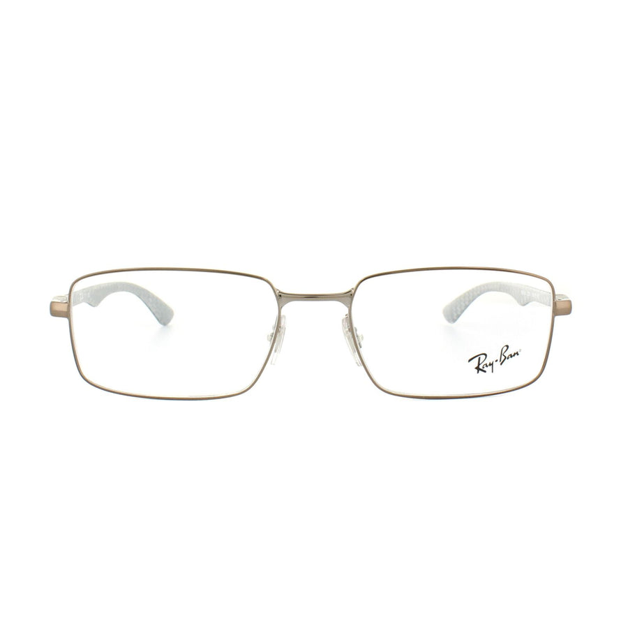 Ray-Ban RX 8414 Glasses Frames Light Brown Gloss