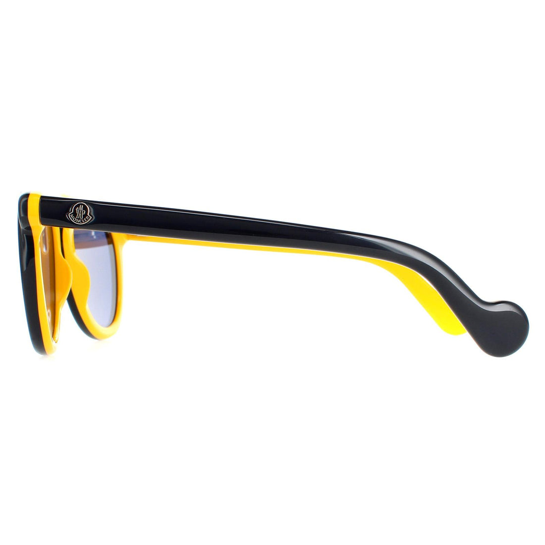 Moncler Sunglasses ML0100 92X Black Yellow Blue