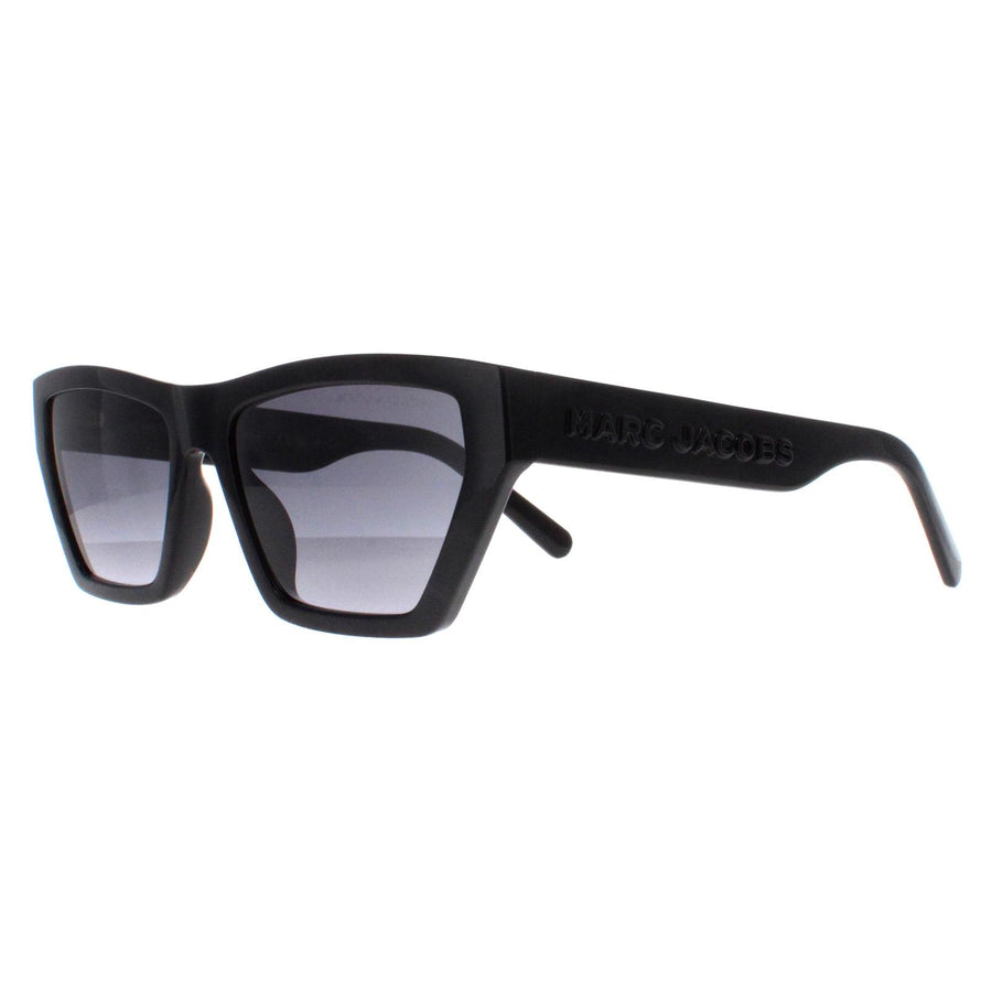 Marc Jacobs Sunglasses MARC 657/S 807 9O Shiny Black Dark Grey Gradient