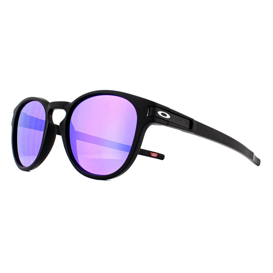 Oakley Sunglasses Latch OO9265-55 Matte Black Prizm Violet