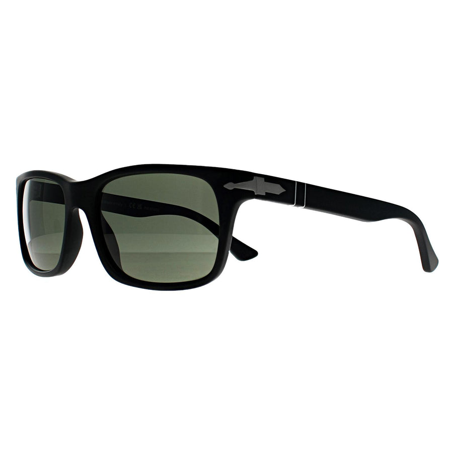 Persol Sunglasses PO3048S 900058 Black Green Polarized