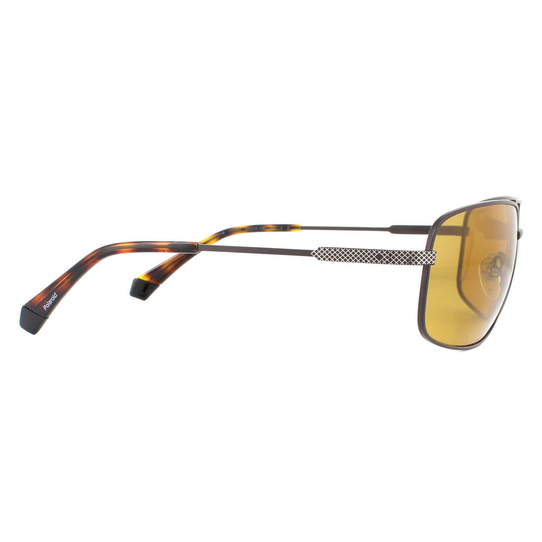 Polaroid Sunglasses PLD 2101/S YZ4 MU Matte Brown Yellow Polarized