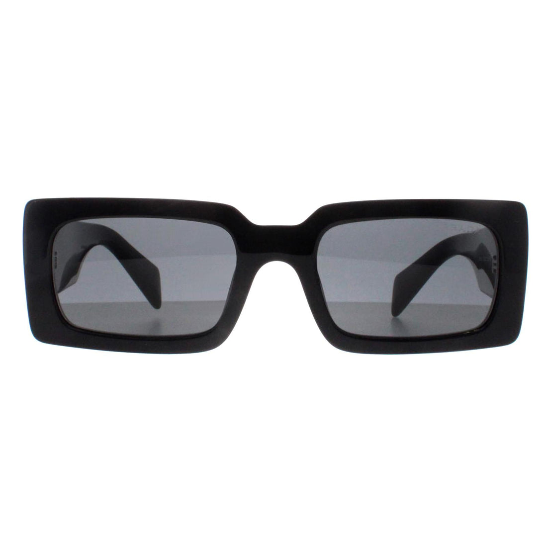 Prada Sunglasses PRA07S 1AB5S0 Black Dark Grey