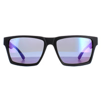 Superdry Sunglasses Disruptive SDS 127P Rubberised Black Blue Gradient Polarized