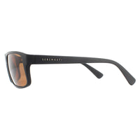 Serengeti Sunglasses Claudio 8558 Matte Black Mineral Polarized Drivers
