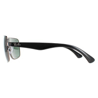 Ray-Ban Sunglasses RB3483 004/71 Gunmetal Dark Green