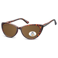 Montana Sunglasses MP43 B Shiny Turtle Brown Polarized