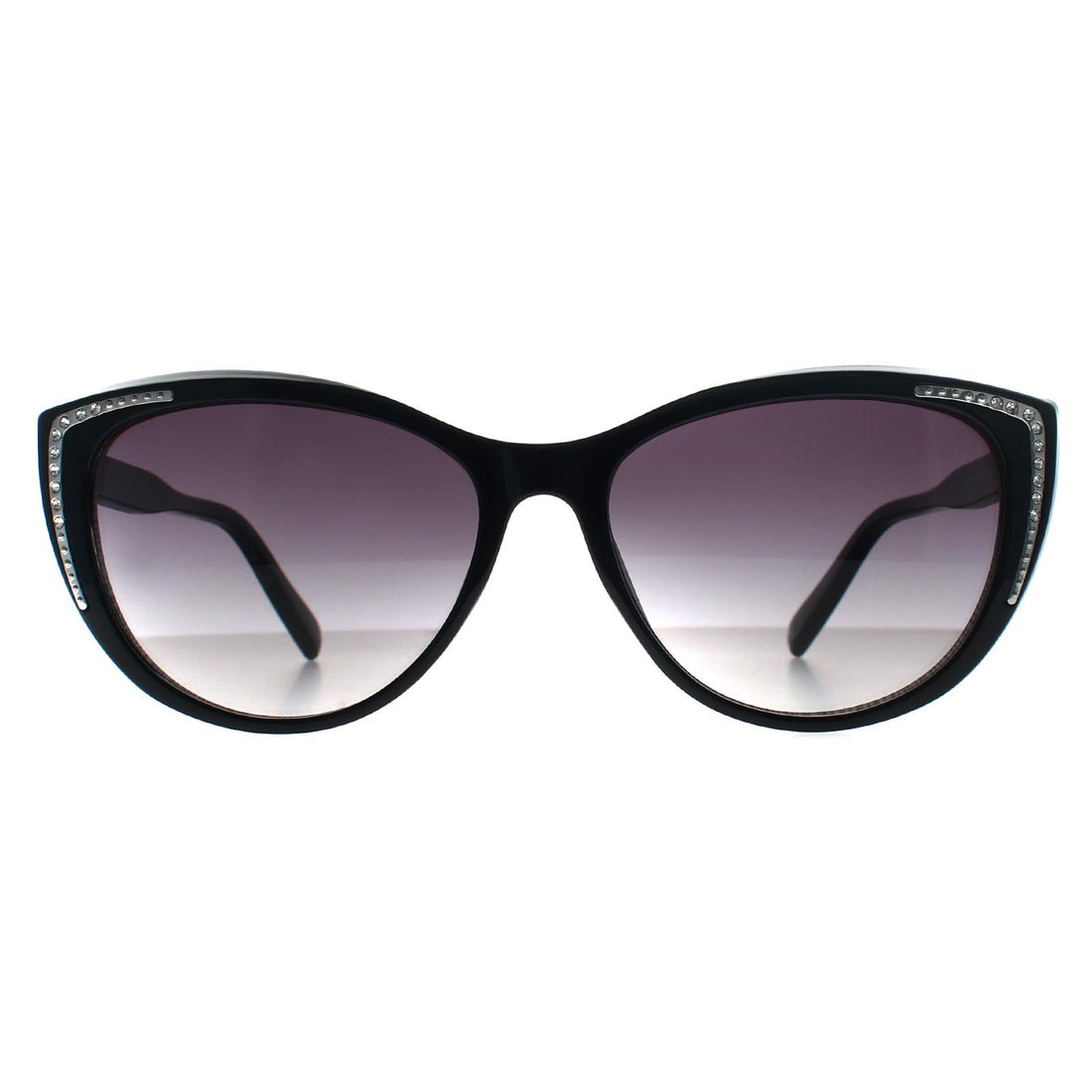 Guess Sunglasses GO00006 01B Shiny Black Smoke Grey Gradient