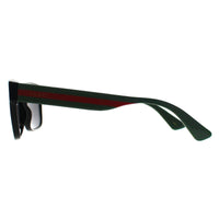 Gucci Sunglasses GG0340S 006 Black Green Red Grey