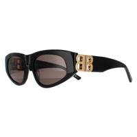 Balenciaga Sunglasses BB0095S 001 Black Grey