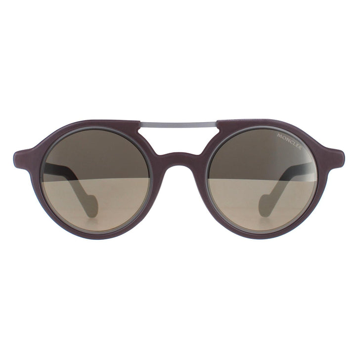 Moncler Sunglasses ML0083 49G Matte Dark Brown Brown