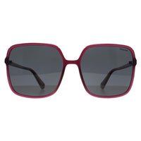 Polaroid Sunglasses PLD 6128/S MU1 M9 Fuchsia Pink Grey Polarized