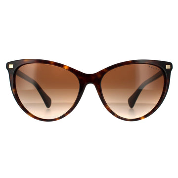 Ralph by Ralph Lauren Sunglasses RA5270 500313 Shiny Dark Havana Brown Gradient