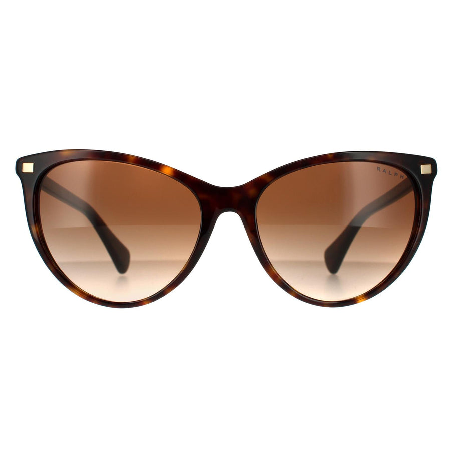 Ralph by Ralph Lauren RA5270 Sunglasses Shiny Dark Havana Brown Gradient