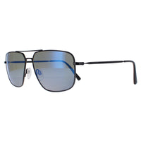 Serengeti Sunglasses Agostino 8828 Matte Black Mineral 555nm Blue Polarised