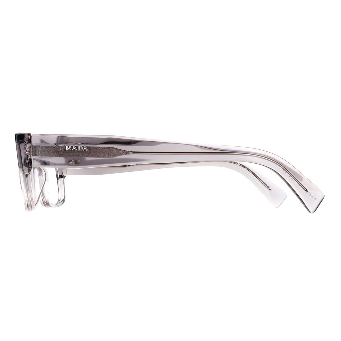Prada Glasses Frames PRB09V 16Z1O1 Transparent Grey Men