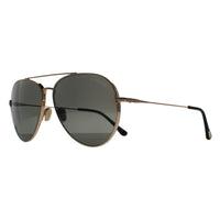 Tom Ford Sunglasses Dashel FT0996 28A Shiny Rose Gold Smoke Grey