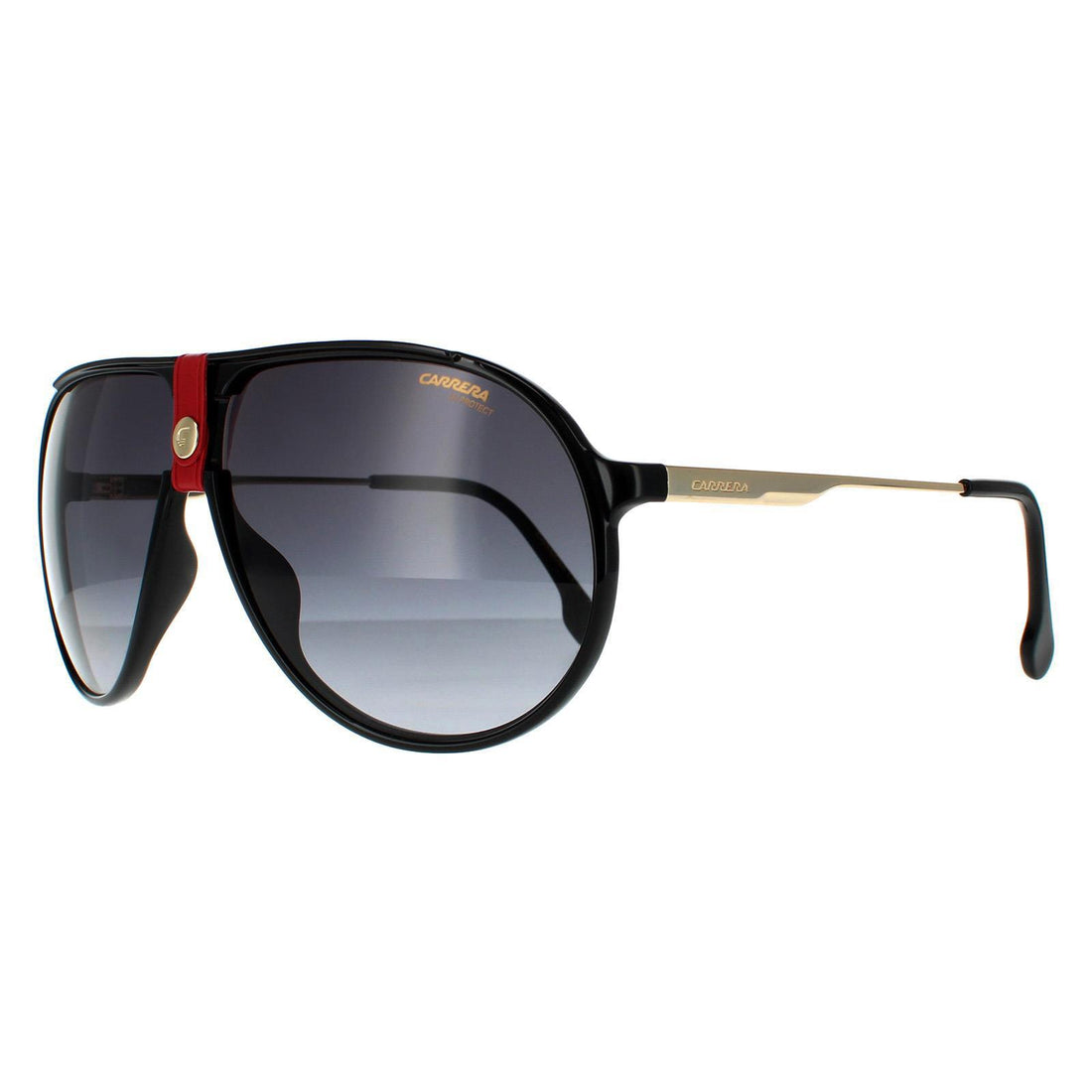 Carrera Sunglasses 1034S Y11 9O Gold Red and Black Grey Gradient