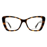 Gucci Glasses Frames GG1977O 002 Shiny Dark Havana Women