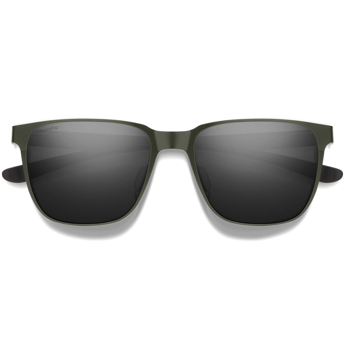 Smith Sunglasses Lowdown Metal SIF 6N Matte Moss ChromaPop Polarized Black