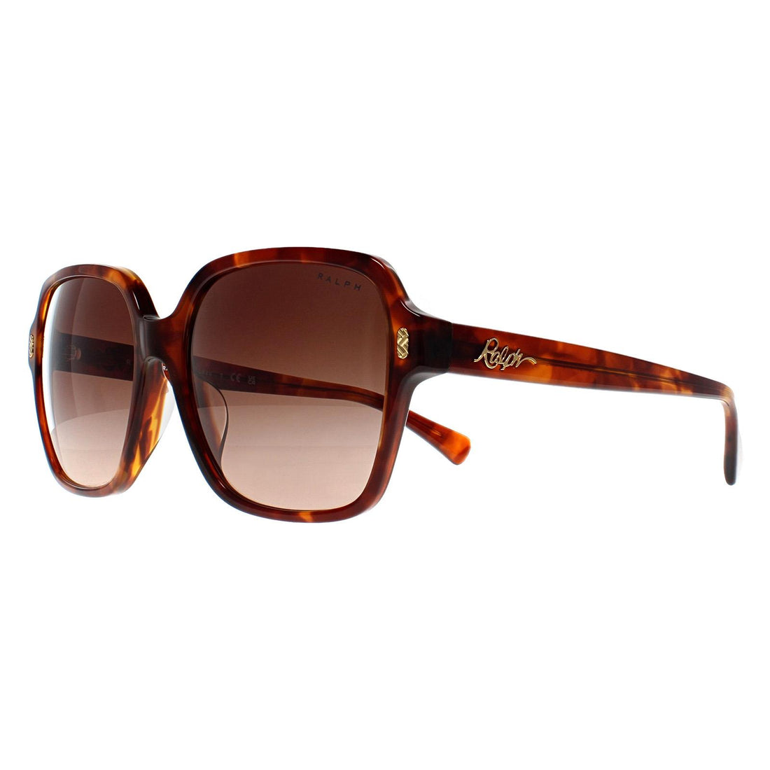 Ralph by Ralph Lauren Sunglasses RA5304U 601113 Orange Havana Brown Gradient