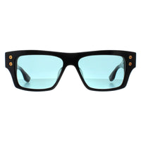 Dita Sunglasses Grandmaster Seven DTS407-A-01 Black Yellow Gold Dark Turquoise