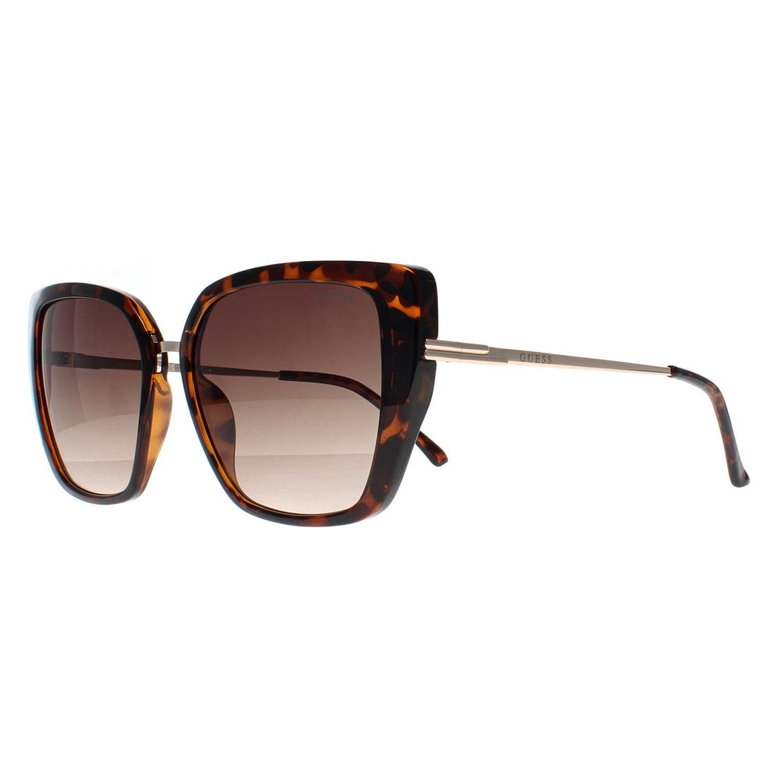 Guess Sunglasses GF6199 52F Dark Havana Brown Gradient