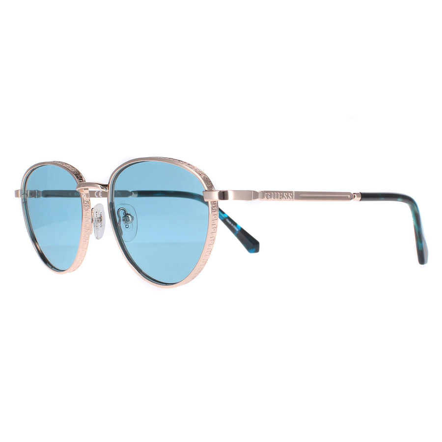 Guess Sunglasses GU5205 32W Gold Blue Gradient