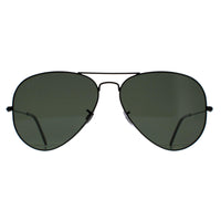 Ray-Ban Sunglasses Aviator 3025 002/58 Black Polarized