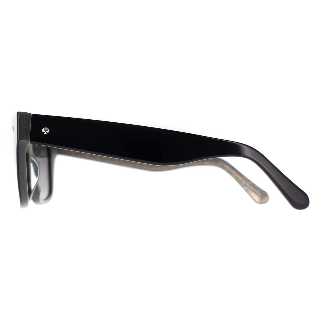 Kate Spade Sunglasses KS Aimee/S LY9 9O Black Glitter Grey Dark Grey Gradient