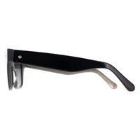 Kate Spade Sunglasses KS Aimee/S LY9 9O Black Glitter Grey Dark Grey Gradient