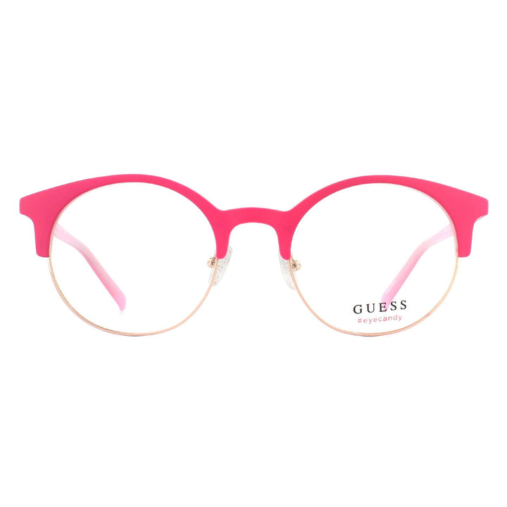 Guess Glasses Frames GU3025 073 Matte Pink
