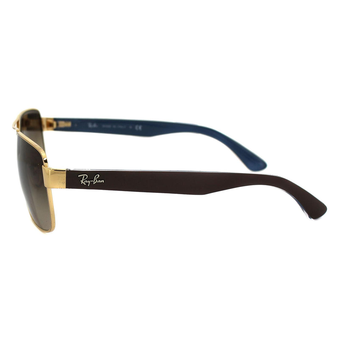 Ray-Ban Sunglasses 3530 001/13 Gold & Brown Brown Gradient