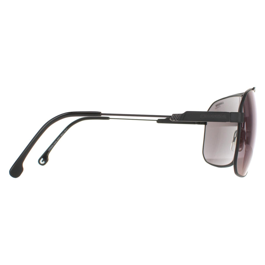 Carrera Sunglasses 1043/S 003 XT Matte Black Grey With Blue Flash Mirror