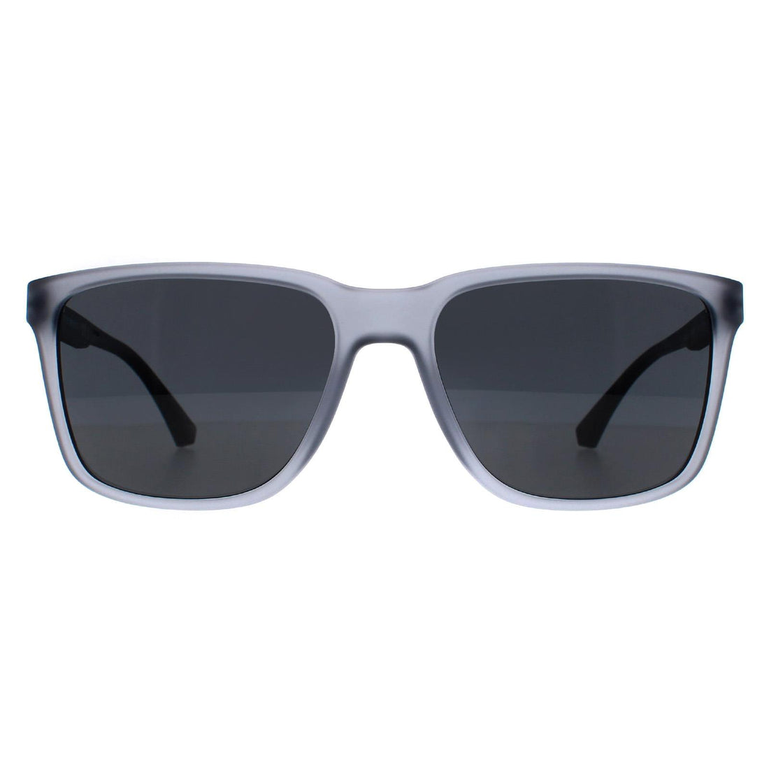 Emporio Armani Sunglasses EA4047 501287 Matte Transparent Grey Dark Grey