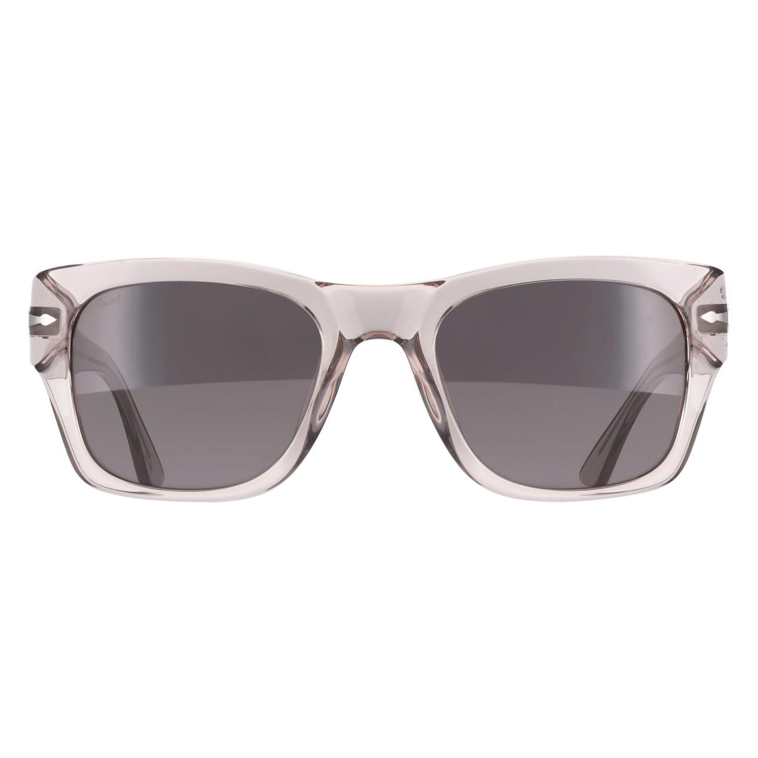 Persol Sunglasses PO3384S 1229B1 Transparent Brown Grey Dark Grey