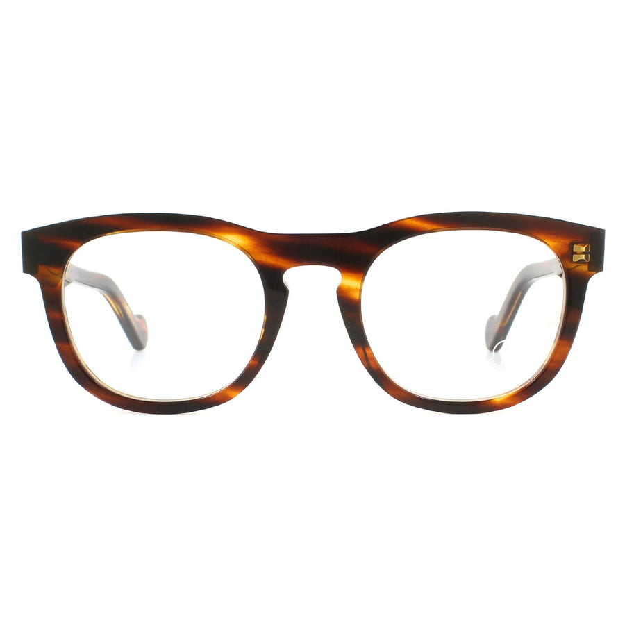 Moncler Glasses Frames ML5040 055 Havana Men