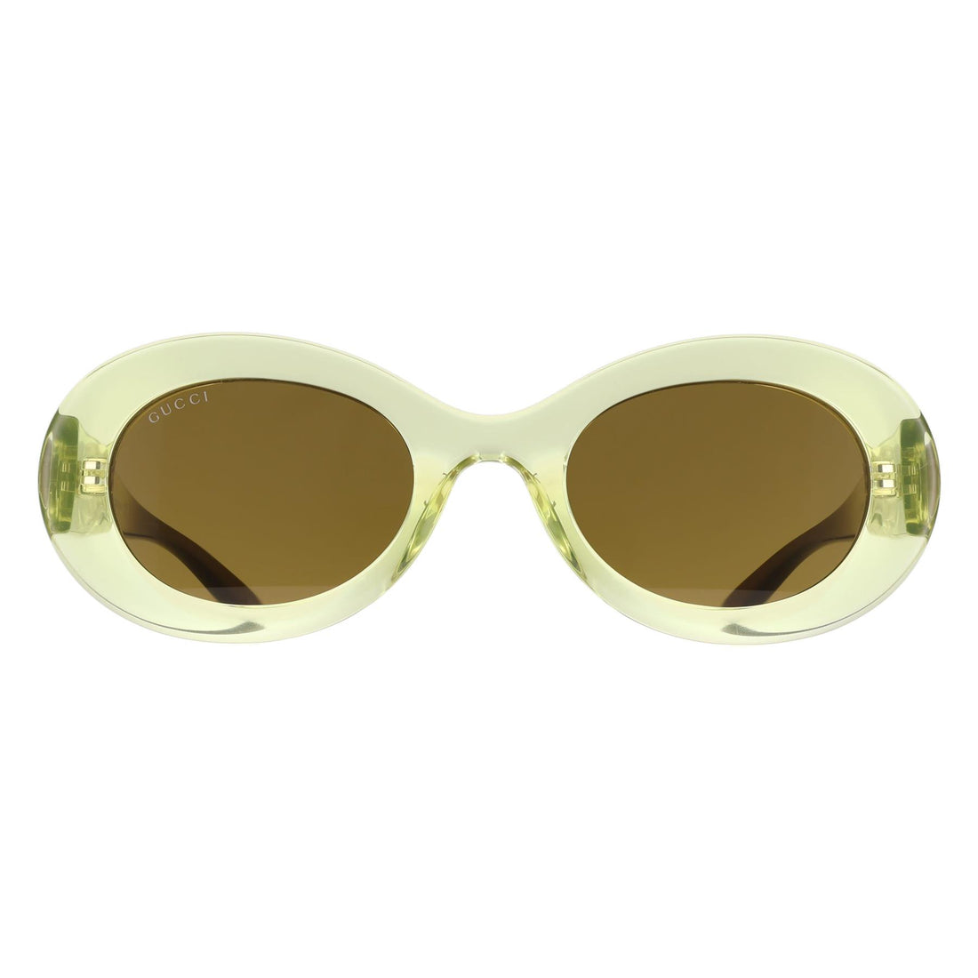 Gucci Sunglasses GG2026S 004 Transparent Green Brown