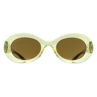 Gucci Sunglasses GG2026S 004 Transparent Green Brown