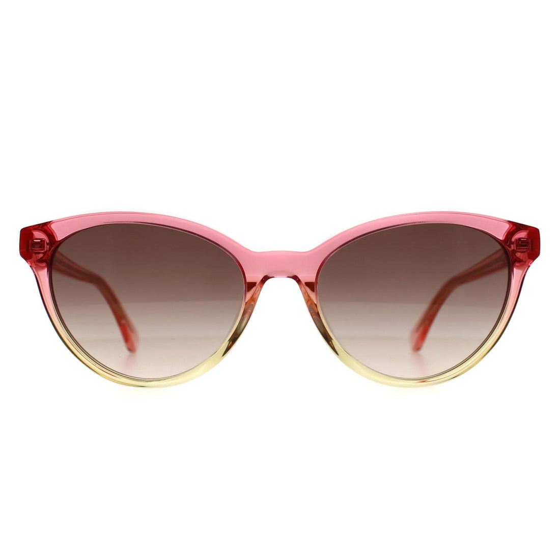 Kate Spade Sunglasses Adeline/G/S GVZ HA Pink Shaded Yellow Brown Gradient