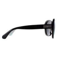Kate Spade Sunglasses Judyann/P/S 9HT M9 Black Ivory Grey Polarized